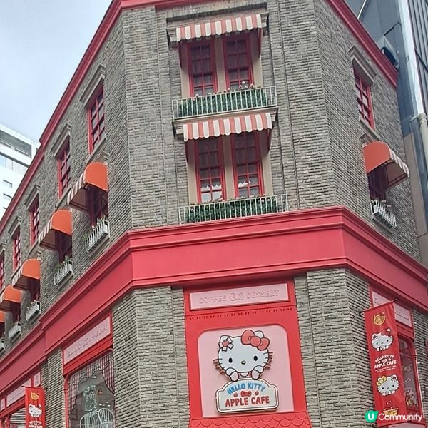 朝聖首爾吉蒂貓餐廳精品店🐱🍎🍽