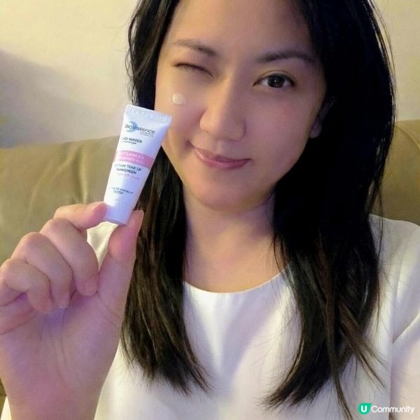 朝早趕時間唔想化全妝 搽完 Bio-essence Pink...