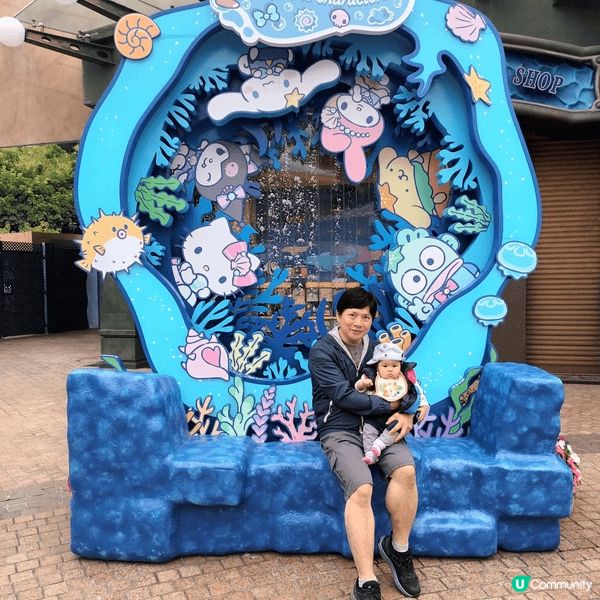 放假最啱帶小朋友去海洋公園睇下動物，打卡影相，而我喜愛san...