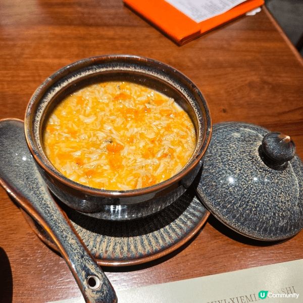 喺皇延廣場嘅“蘇意•蟹面大師”，每碟餸都各有特色，而我就特別...