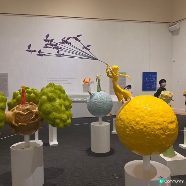同遊港大美術館展覽-100層樓的家，小王子與飛行員