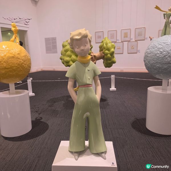 同遊港大美術館展覽-100層樓的家，小王子與飛行員