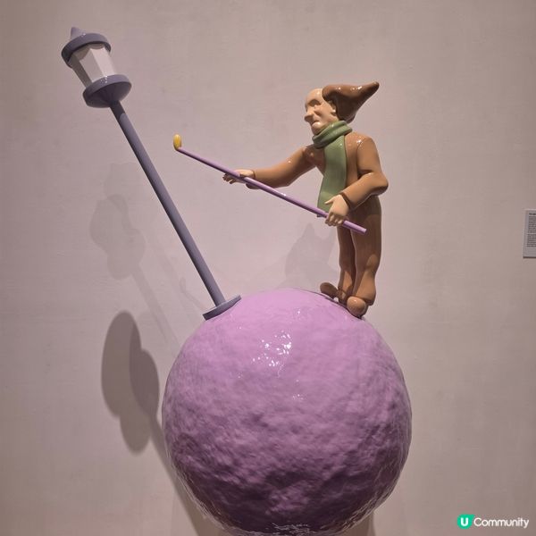 同遊港大美術館展覽-100層樓的家，小王子與飛行員