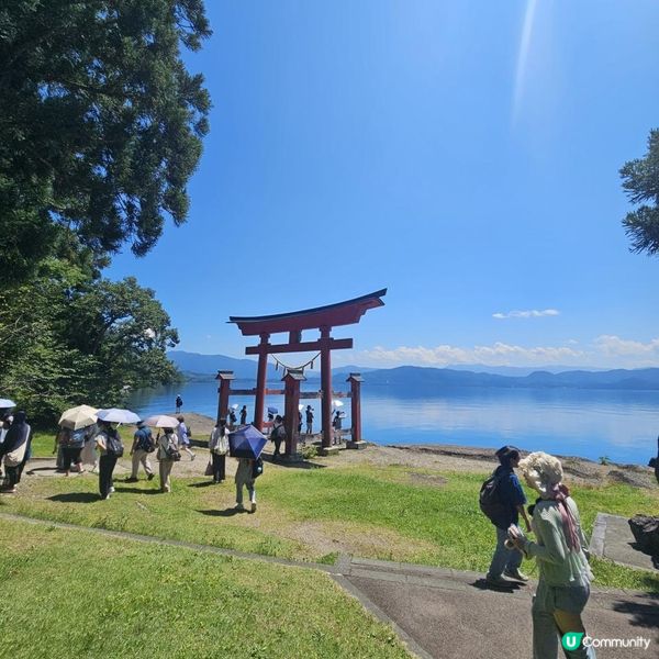 秋田第一湖 田澤湖 一周巴士線 半天遊