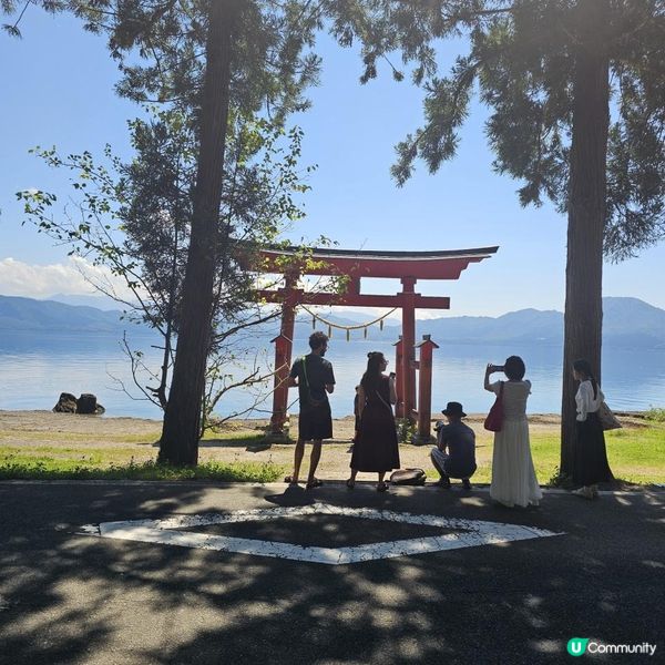 秋田第一湖 田澤湖 一周巴士線 半天遊
