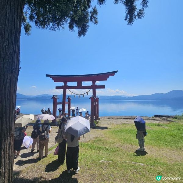秋田第一湖 田澤湖 一周巴士線 半天遊