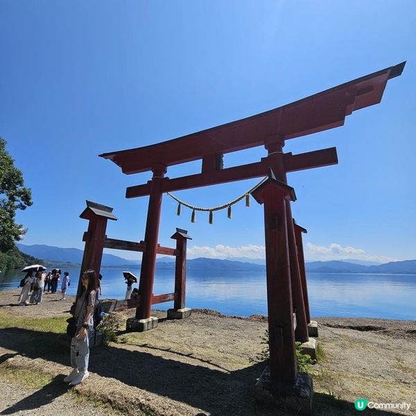 秋田第一湖 田澤湖 一周巴士線 半天遊