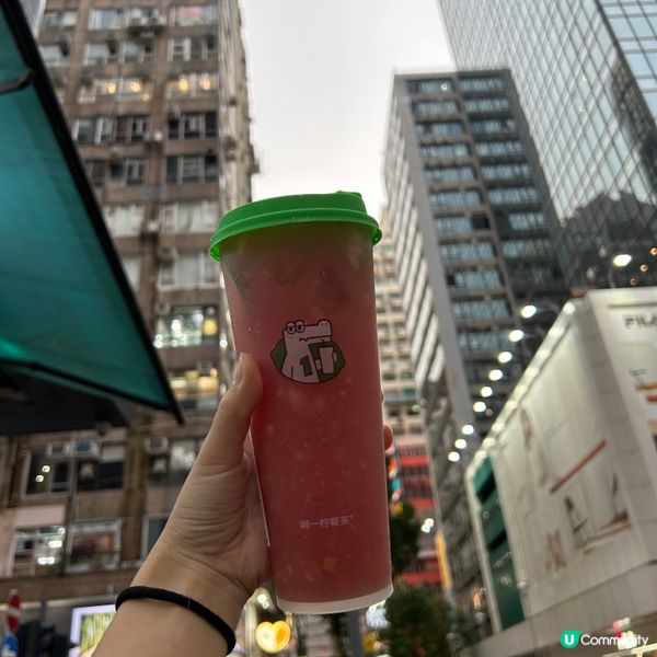 📍旺角|🦖鱷魚公仔檸檬茶