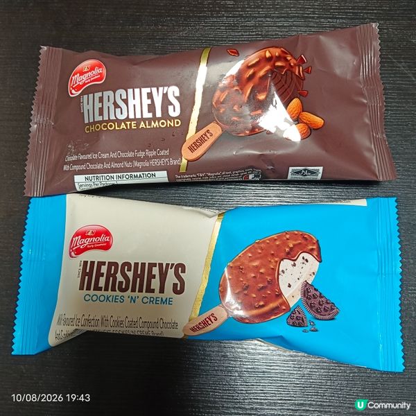 Hershey's Cookie 'N' Cream雪糕批
