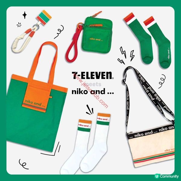 7-Eleven x niko and ...：日系簡約生活品味，今夏必搶聯乘系列！