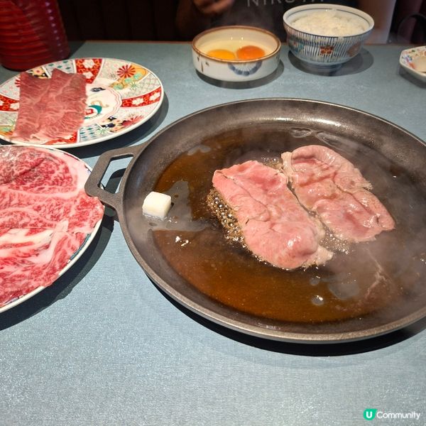 ✨尖沙咀高級壽喜燒專門店·肉屋食評分享😍一人前壽喜燒好吃