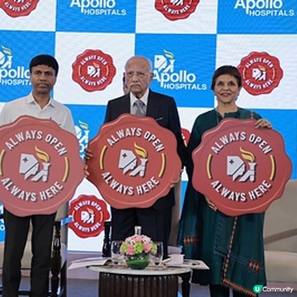 Apollo Hospitals 在印度推出全球首創「Always Open, Always Here」醫療服務計劃