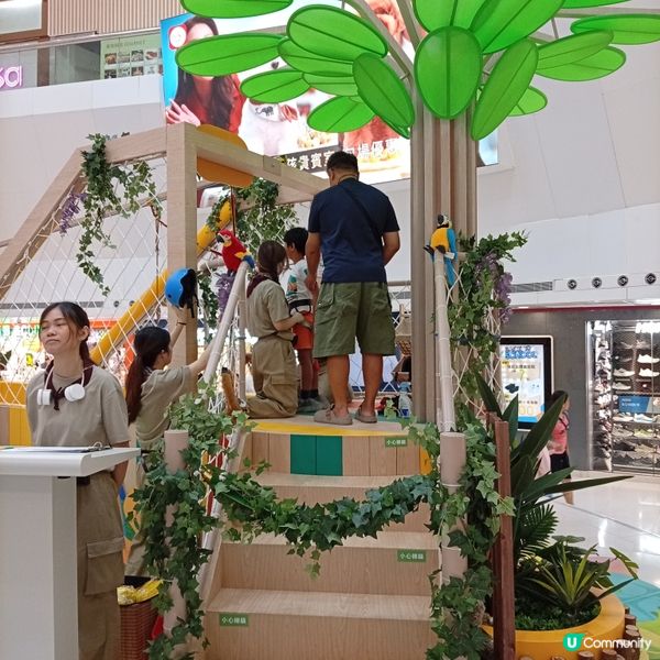 夏日避暑放電好去處-新翠商場歷奇之旅！🌳✨