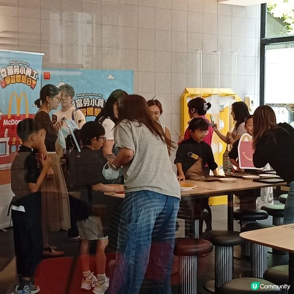 「麥當勞小員工學習體驗日」-賺錢付出和過程🍔🍟
