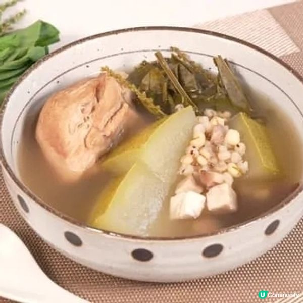 車前草薏米冬瓜湯