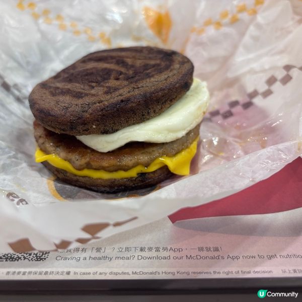香港/🍔朱古力班戟豬柳蛋漢堡全球首推+ 期間限定脆薯餅🍟 