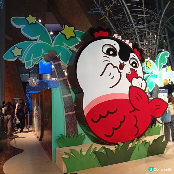 人魚島主題展登場-朗豪坊！🎬😍