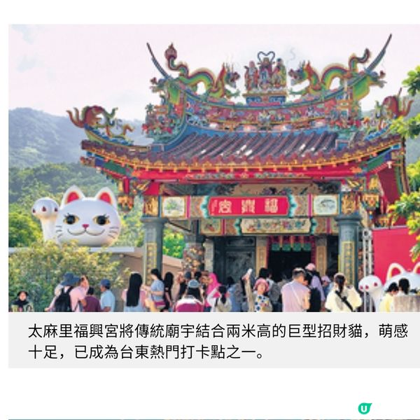 Chiikawa圖案稻田+張惠妹酒吧探遊台東的秘境與風味