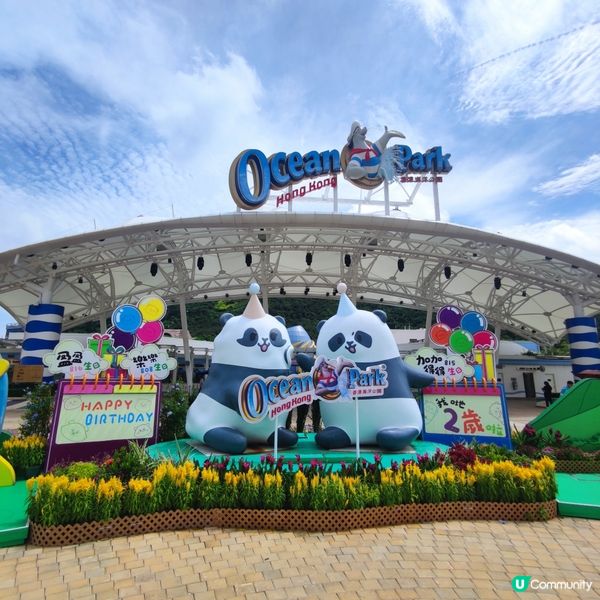 海洋公園奇遇🐼🎢🌊！夏日開心玩到癲🤩✨