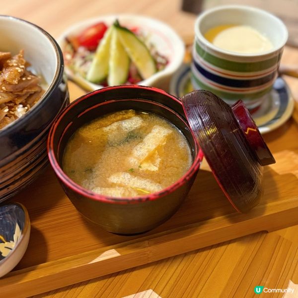 豚肉生薑燒丼！Lunch夠抵食！🤤