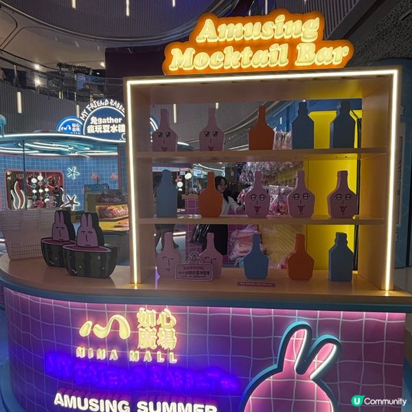 香港/🐰夏日必玩！巨型粉紅兔子登場🩷