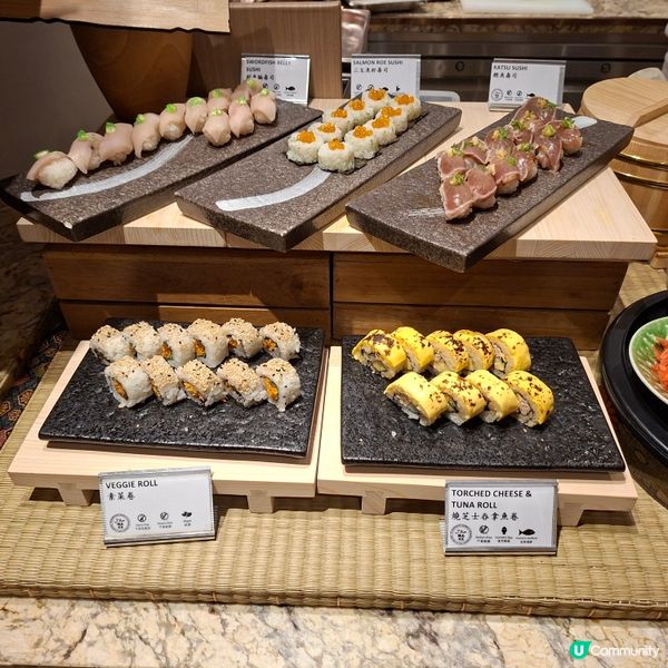 ✨香港五星級嘉里酒店🥳大灣咖啡廳晚市自助餐💯東瀛海鮮盛宴