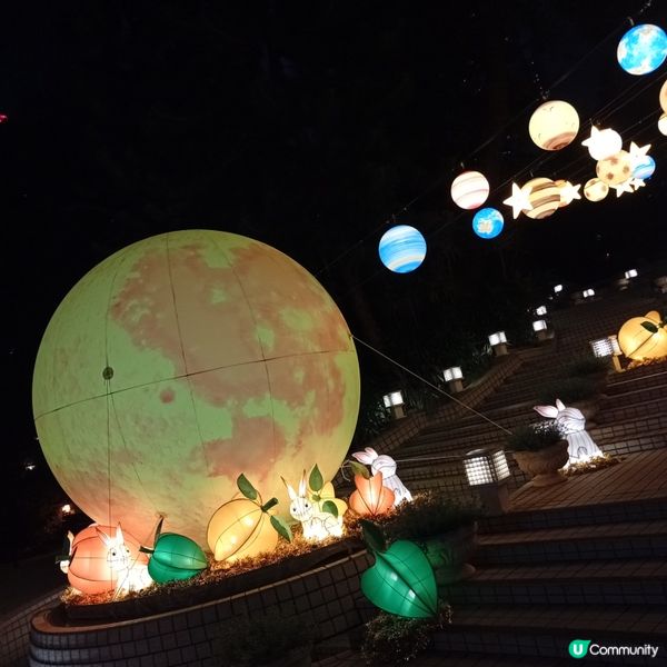 夢幻月球燈海-香港公園🌕🌟