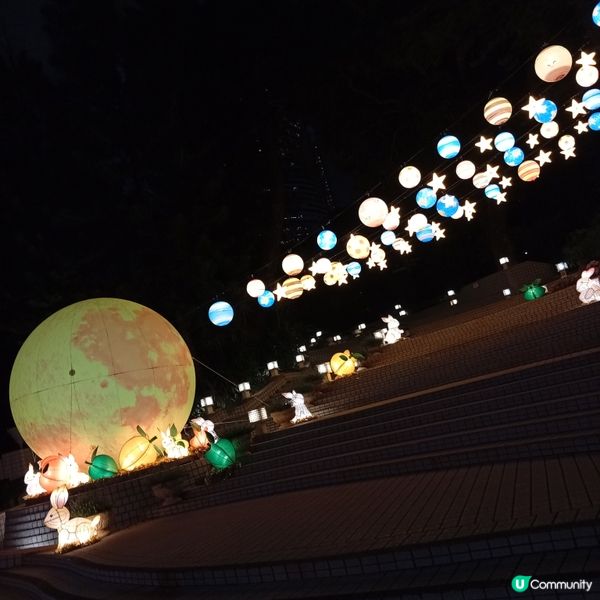 夢幻月球燈海-香港公園🌕🌟