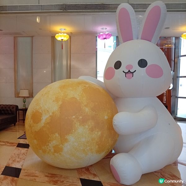 玉兔月球🌕 中秋氣氛勁！