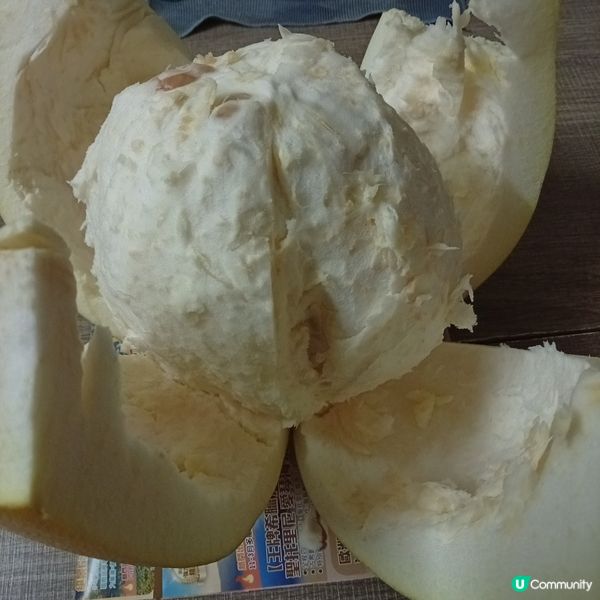 巨大柚子🌕開箱！唔膩又清爽😋