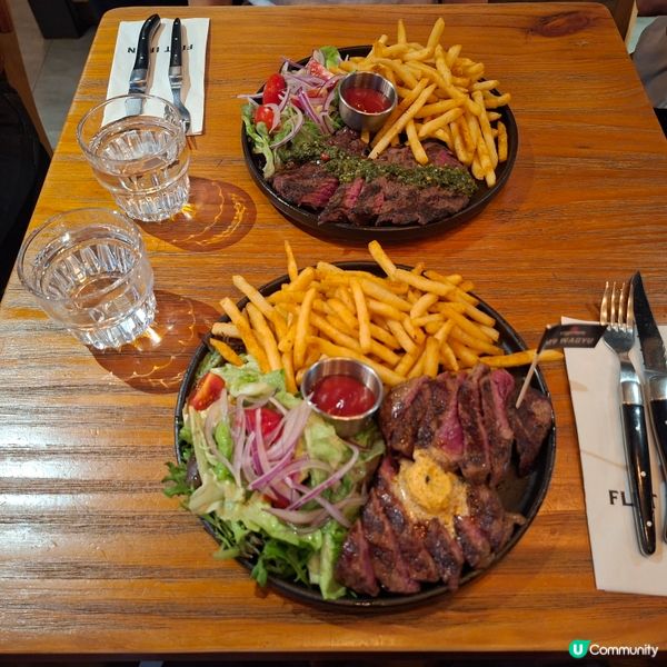 ✨港島區灣仔扒房Flat Iron Steak品嚐和牛