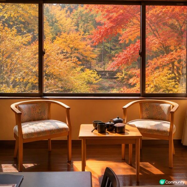 長野紅葉絕景秘湯🍁