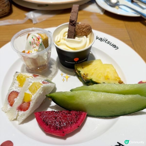 東京¥4,950 果実園 Lunch Buffet 值得嗎？