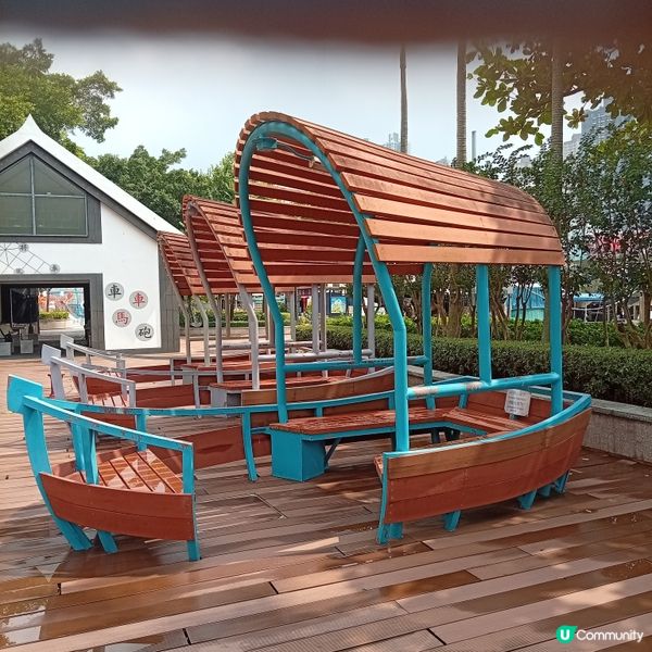 香港仔海濱公園-漁港親子遊樂⛴️🦀