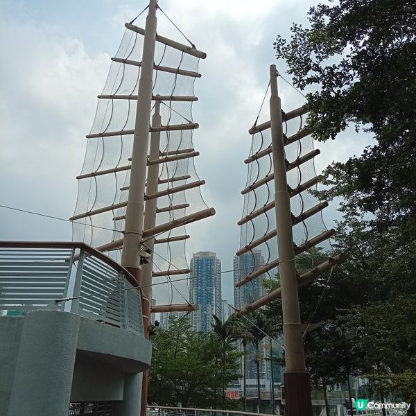 香港仔海濱公園-漁港親子遊樂⛴️🦀