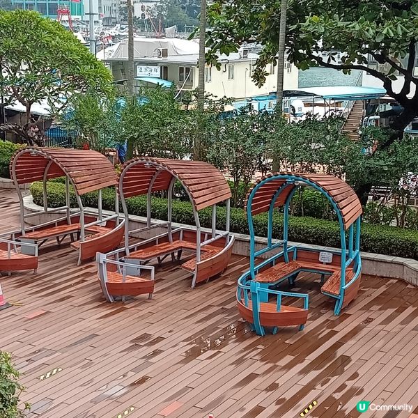 香港仔海濱公園-漁港親子遊樂⛴️🦀