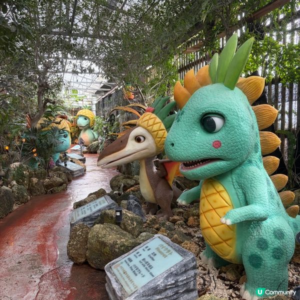 【主題樂園】名護鳳梨園恐龍出沒