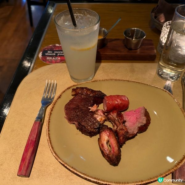 中環超出色巴西烤肉Buffet 15款起即叫即切烤肉