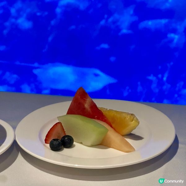 海洋公園｜置身海底生日飯 🐠🎂 海龍王餐廳