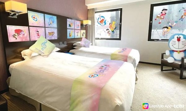 「哆啦A夢主題套房」日本五大城市登場！住宿還能將限定的哆啦A夢周邊免費帶回家？！
