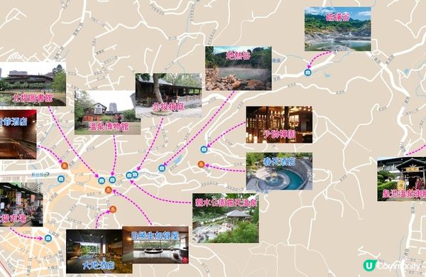 台灣北投溫泉一日遊熱門景點、溫泉湯屋推薦！