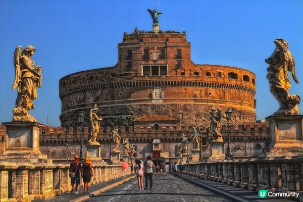 羅馬聖天使城堡！穿越千年歷史的壯麗地標