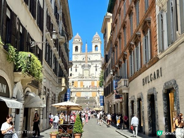 羅馬西班牙廣場：美景、名店與悠閒時光的完美結合
