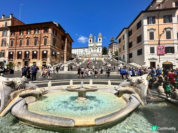 羅馬西班牙廣場：美景、名店與悠閒時光的完美結合