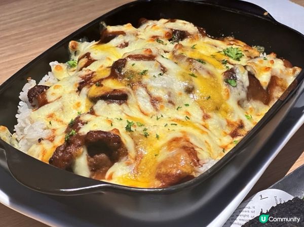 芝士雞扒菇菌焗飯🥰好好食啱晒芝士🧀控🫶🏻