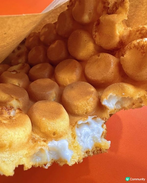 超好味雙皮奶雞蛋仔😍