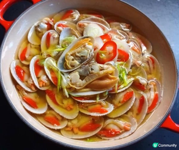 蒜香魚露浸花甲