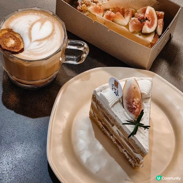 很特別的無花果拿鐵 Fig Latte