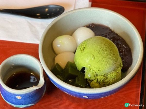 日本🇯🇵抹茶🍵白玉雪糕🍧大滿足🥰