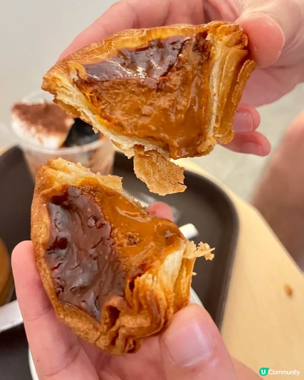 🇹🇭泰國曼谷｜芝麻奶蓋＋泰奶蛋撻超強組合！